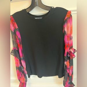 Generation Love top with blouse sleeves, XS